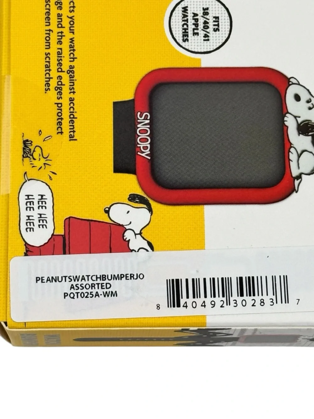 NIB CultureFly Peanuts Snoopy Apple Watch Bumper Case 38/40/41mm Protective